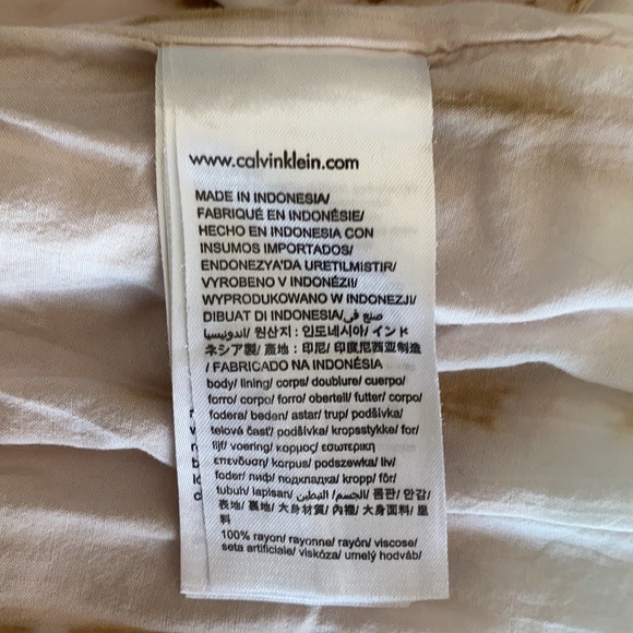 Calvin Klein Maxi Dress Tye-Dye - Picture 8 of 11